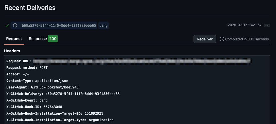 Ping Response
